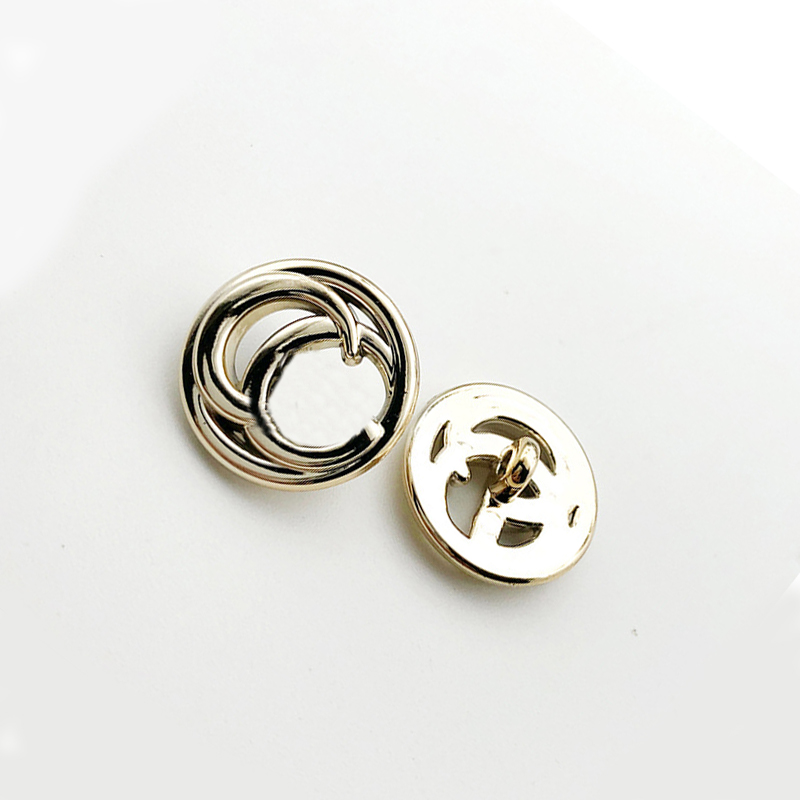 

Metal Letter Sewing Buttons Gold Silver 18/21/25mm Letter Diy Button for Coat Shirt Sweater High Quality