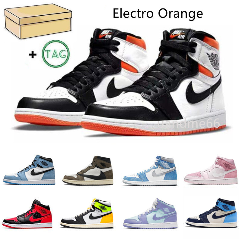 

jumpman Silver toe 1 1s men basketball shoes dark mocha Banned shadow UNC patent university royal blue light smoke grey twist sports sneakers, 48