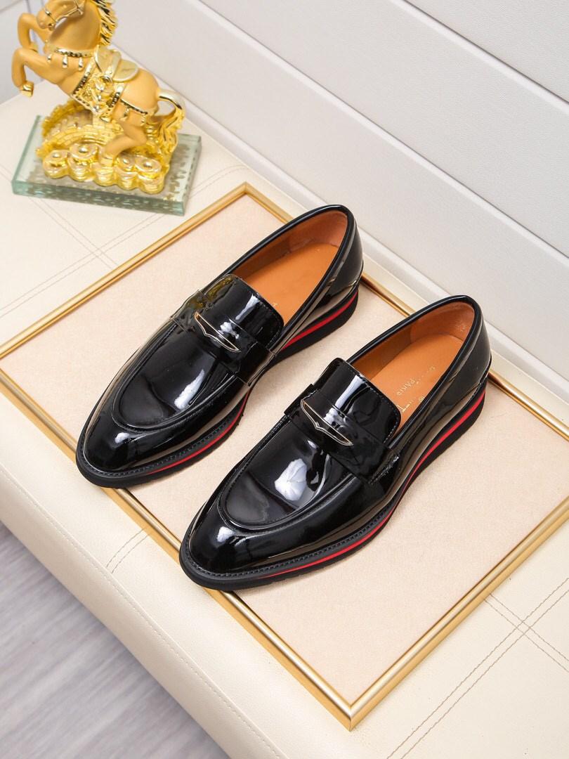

MM Man Luxury Dress Shoe Casual Business Fashion Pu and Cloth Low Heel Slip-on Shoes designer Male Retro Classic Trendy Loafers for Men 11, #03
