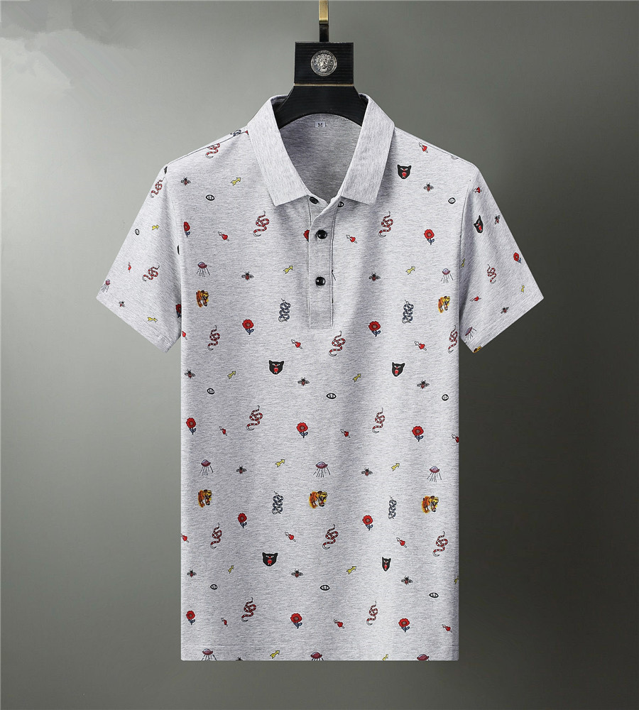 

21ss luxvrious Mens Summer Tops Casual T Shirts for Men Women Short Sleeve Shirt Brand Clothing Letter Patter 203, White