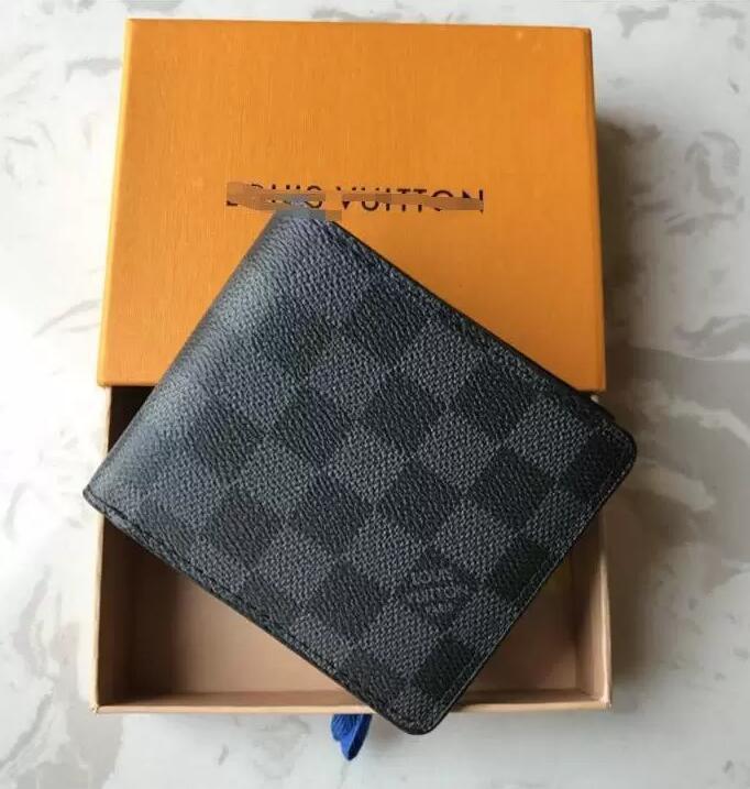 

Mens Wallet Credit Card Holder Purse Men Wallets Designer Billfold Luxury Handbags 66 LVLOUISVITTON BAGVUTTON, Red;black
