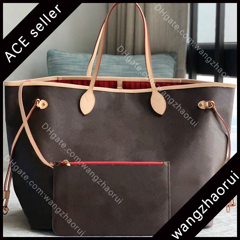 

Top quality composite bags GM 39CM tote bag for ladies canvas shoulder handbags woman shopping bagss fashion handbag with box B124