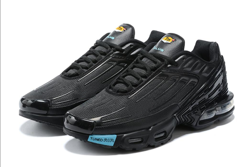 

TN plus 3 III tuned gym Shoes be riotous with colour Mens trainers chaussures triple blacksky blue og neon, Bubble film