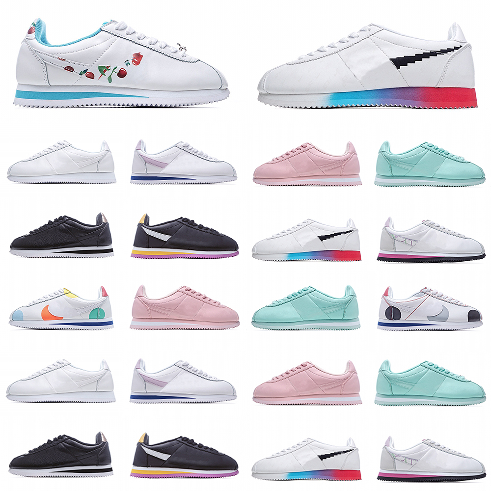 

High quality 2021 classic retro luminous running shoes sneakers nylon royal pink black red white blue lightweight