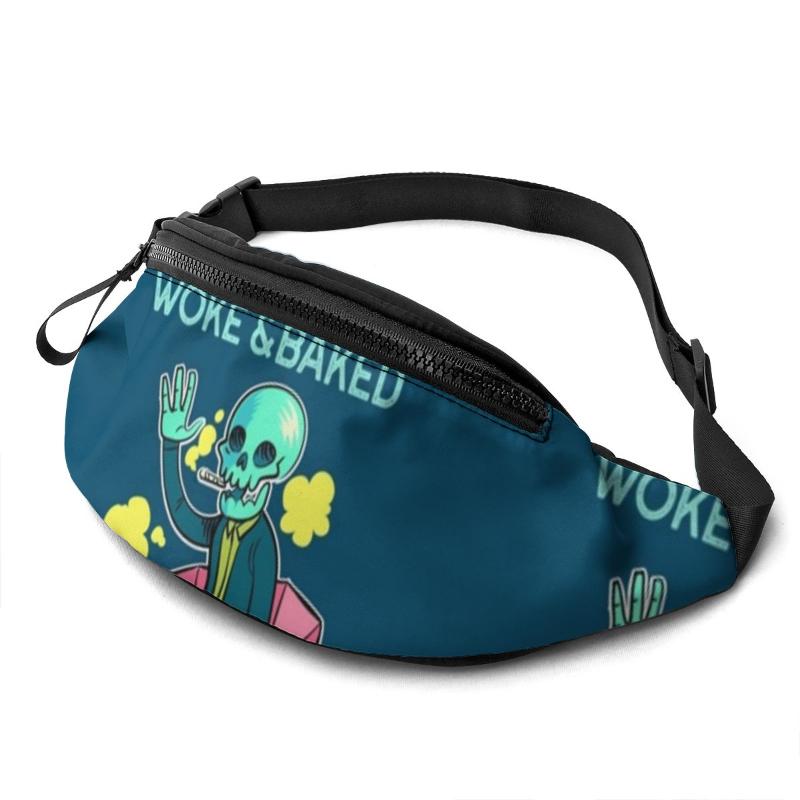 

Waist Bags Goosebumps Bag Fashion Polyester Pack Jogging Female