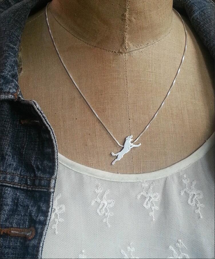 

Custom German Shepherd Necklace, Your Pet Pendant, Dog Silhouette Memory Jewelry Keepsake Memorial Gift Pendant Necklaces