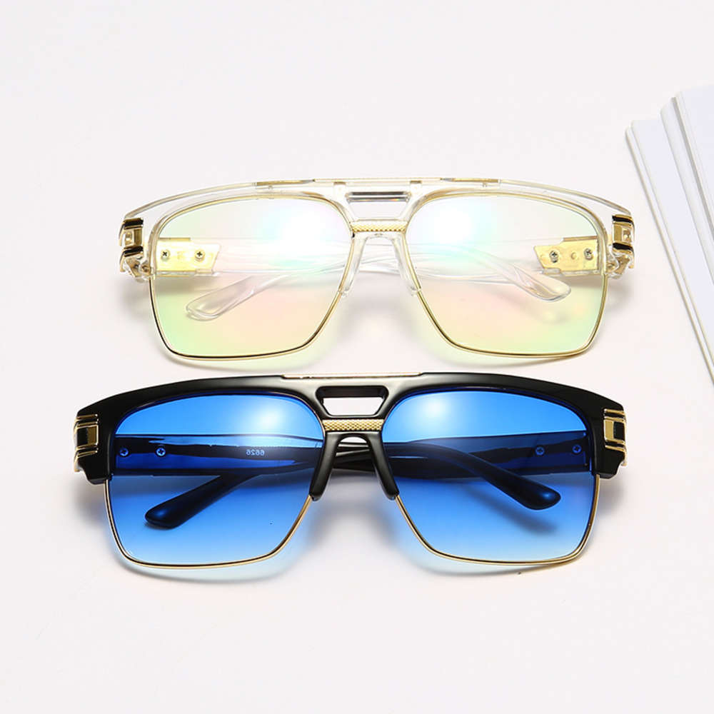 Lunettes de soleil Star Style Square les mêmes lunettes de soleil classiques, tendance des lunettes pour hommes et femmes Dita Tita