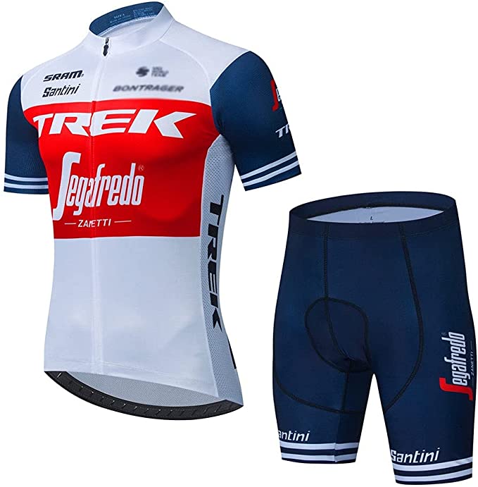 

Cycling Jersey Sets Men Short Sleeve Bicycle Clothing Set MTB Team Bike Jerseys Shirts Top with Bib Shorts