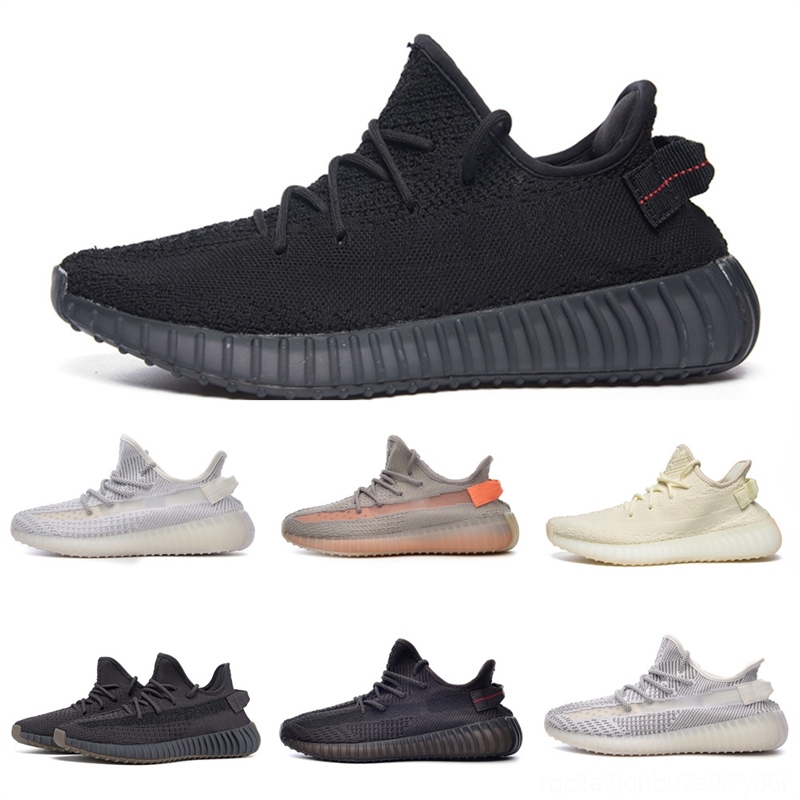 

f9sds kanyewest vanta reflective analog mens salt geode magnetstatic inerti running shoes 350 mauve salt teal blue, Black
