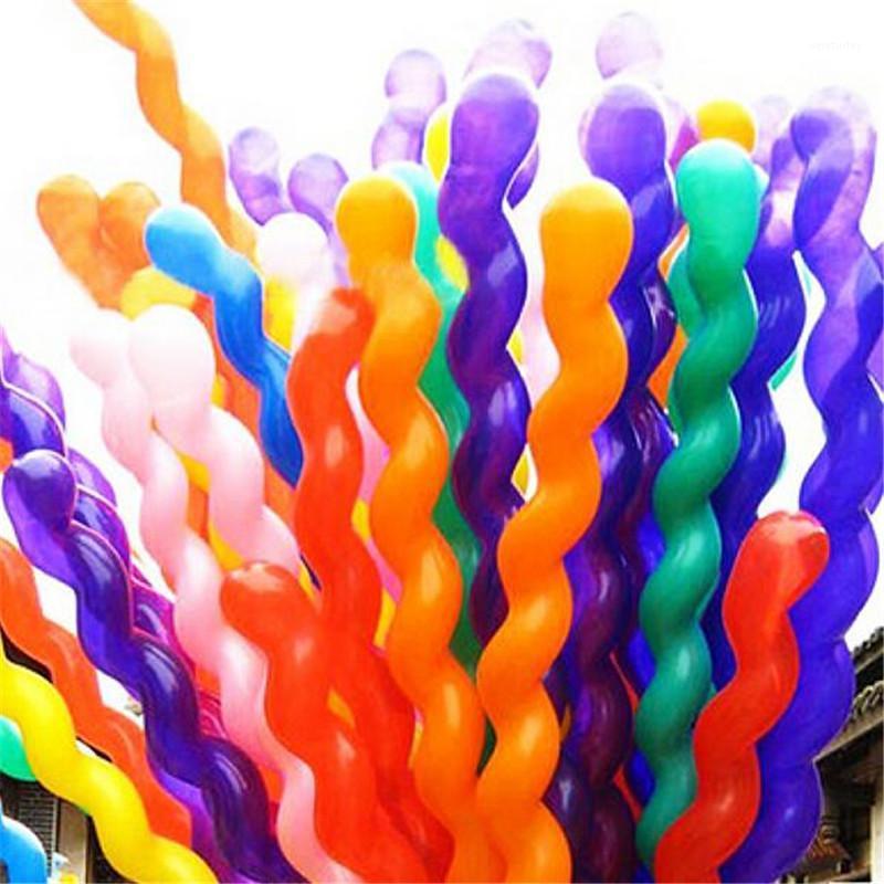 

Party Decoration 10pcs/lot 36inch Screw Thread Latex Balloon Float Air Balls Inflatable Wedding Birthday Ballon Supplies Kid Toy