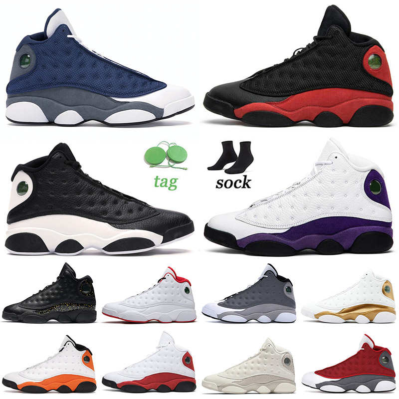 

Jodan 2021 Top Quality Basketball Shoes 13 13s XIII Flint Bred Jumpman Sneakers Air Jorden Reverse Game Retro Sports Trainers SIZE 36-47, D1 red flint 40-47