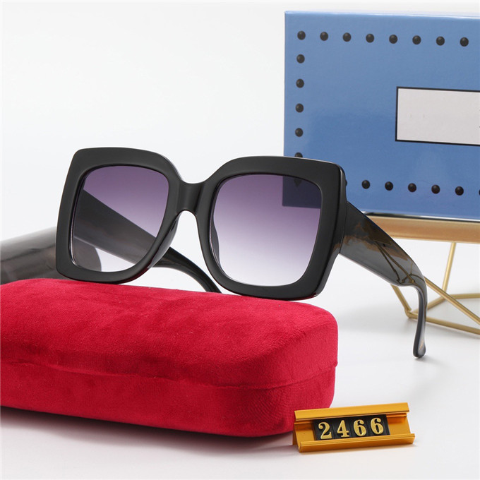 

2021 luxury fashion designer sunglasses top quality men's and women's polarizing lenses leather box cloth bag