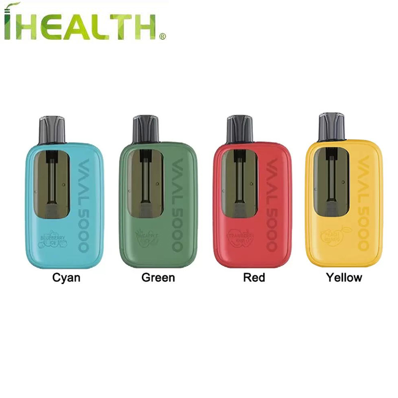 

Joyetech Vaal 5000 Pod Kit With 12ml refillable Cartridge 1.2ohm coil Patented COP technology 100% Original, Cyan