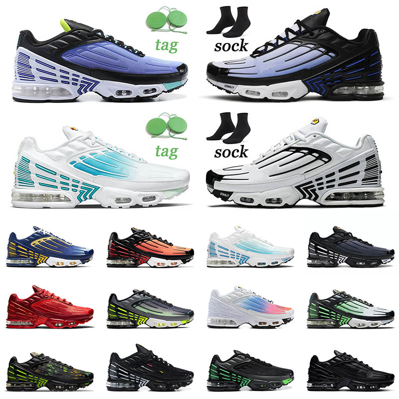 

2021 Tn Plus 3 III Running Shoes Mens Radiant Red Green and Aqua Black Silver Obsidian Crimson Red Topography Pack Tuned Womens Sneakers Trainers Size 36-45, A61 36-40