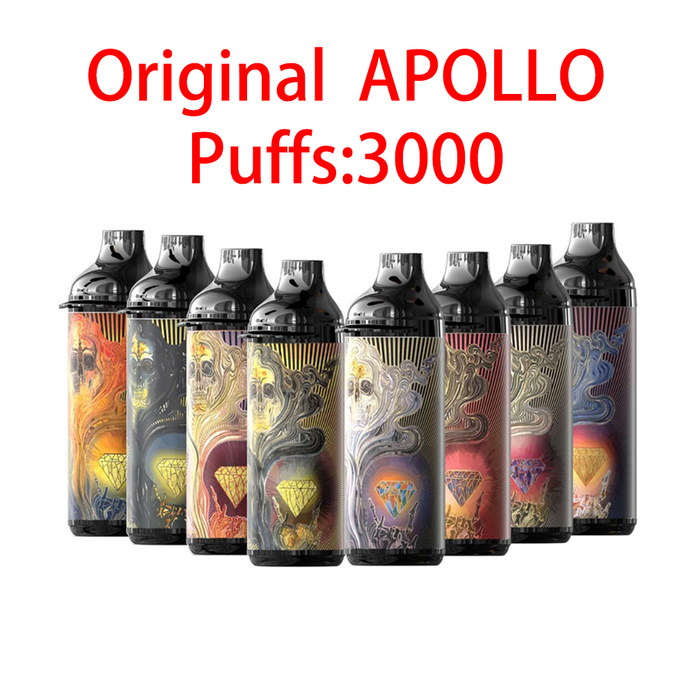 

Original APOLLO tattoo artist mesh core disposable electronic cigarette 3000 mouths