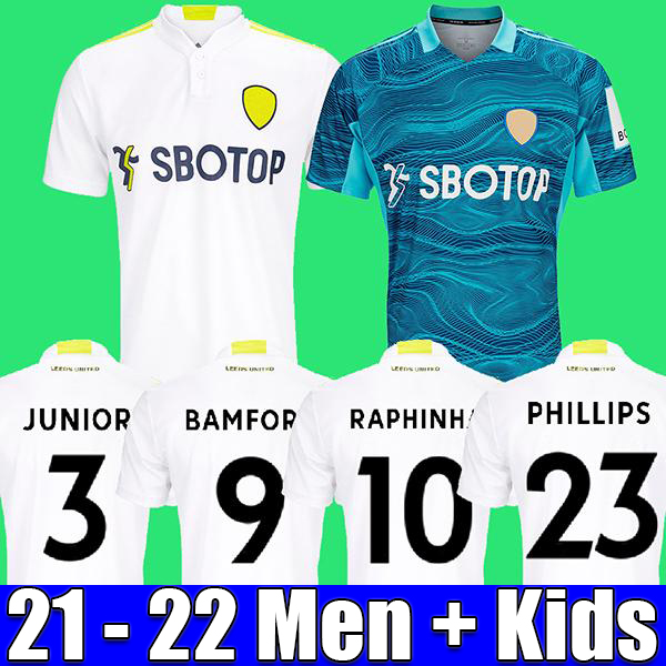 

Leeds United soccer jersey 21 22 T ROBERTS HARRISON HERNANDEZ COSTA BAMFORD ALIOSKI CLARKE 2021 2022 football shirt uniforms Men Kids kit, Men 3rd