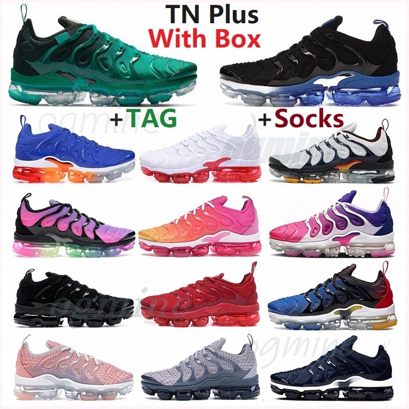

tn plus running shoes mens trainers Triple Black White Atlanta Game Royal Bumblebee Bred womens tns outdoor sports sneakers size 36-47 #9Cf4#, Hello