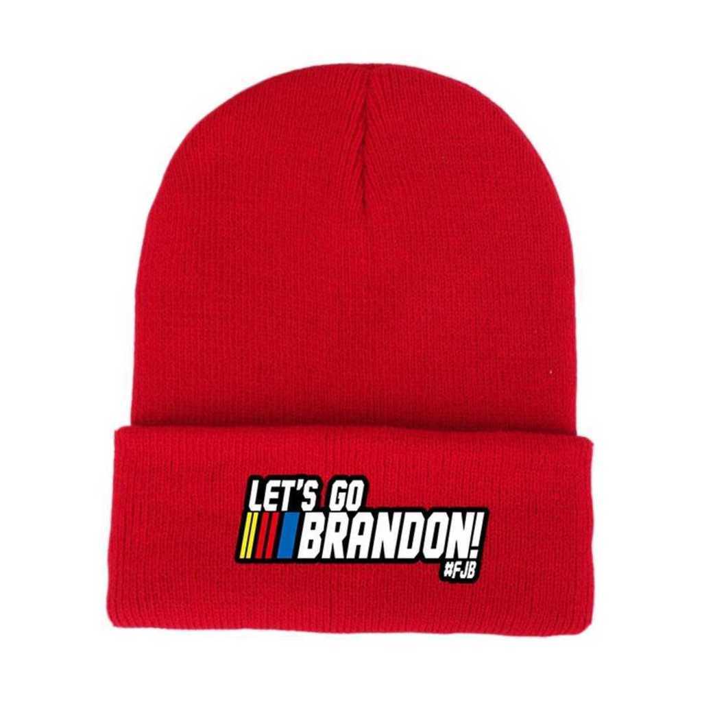 

The US Election Letters Printed Unisex Knitted Hat Fashion 2021 Winter Warm Let's Go Brandon Kids Boys Girls Wool Hat Ski Hip Hop Beanie Skull Cap Gifts G10Z886, Red