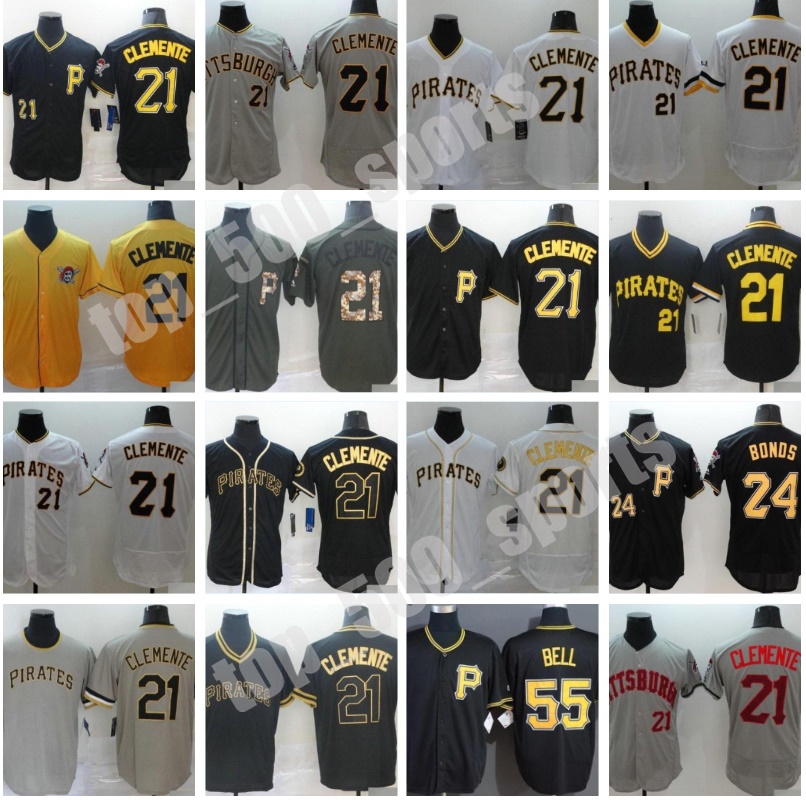 

Pittsburgh Men Women kids youth jerseys Chris Archer 55 Josh Bell Roberto Clemente baseball jersey, Colour 12