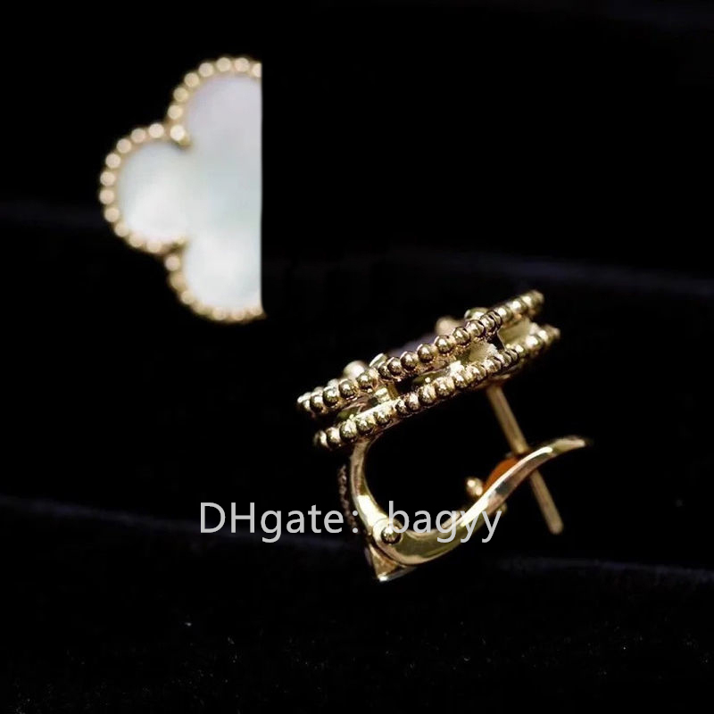 

Jewelry Ladies Stud Van Earrings Love rings Pendant Necklaces Screw carti Bracelet Party Wedding Couple Gift Fashion Luxury Cleef designer[have box] a123