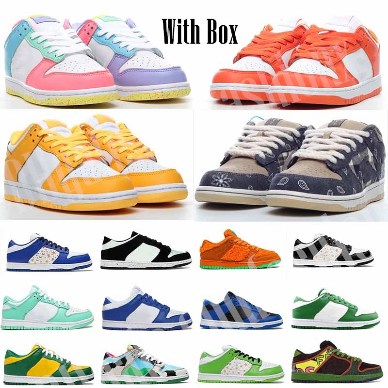 

Designer With Box man women casual shoes Easter Varsity Green Brazil Green Bear Chunky Laser Orange mens womens running shoes Skate Sports dunksb Sneakers Trainers, Customize