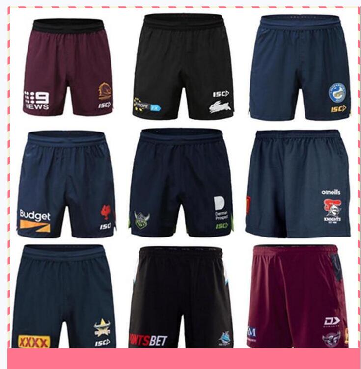 

2021 NRL Rugby League Jerseys 21 22 Melbourne Storm parramatta eels short shorts Brisbane Broncos Warriors NSW 3xl penrith panthers, Black
