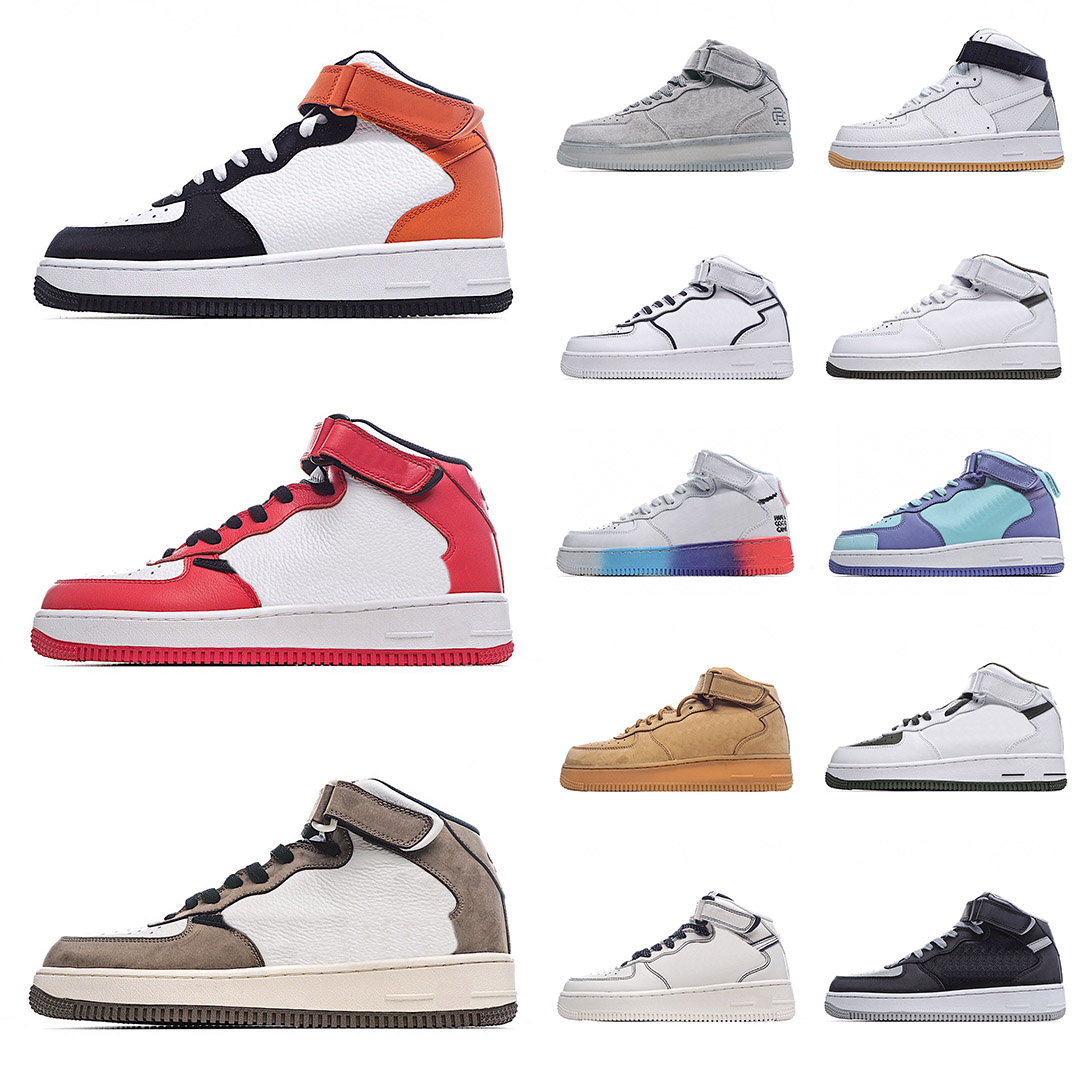 

Airforces 1s high running shoes for men women Kentucky University Red green bear Syracuse Chicago Valentines Day Man womens trainers outdoor sports sneakers 45, 19