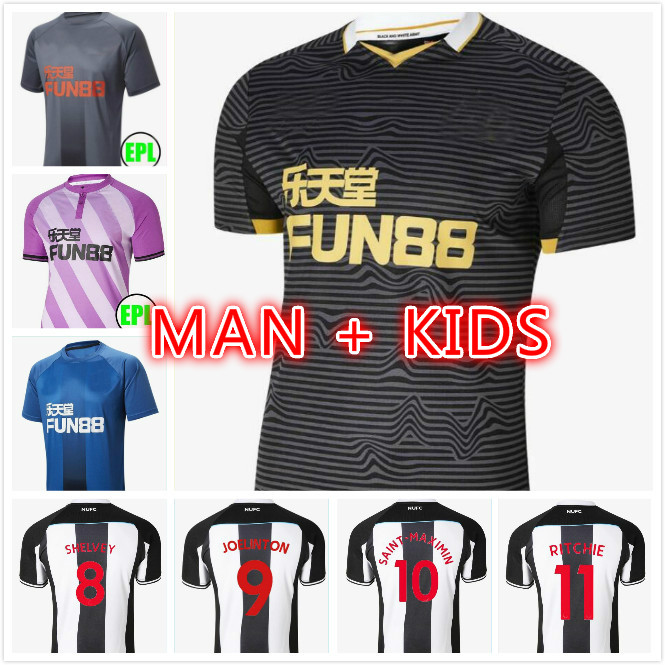 

21 22 Newcastl castle RITCHIE SOCCER JERSEYS HOME UNITED JOELINTO 2021 2022 LASCELLES SHELVEY FOOTBALL YEDLIN SHIRT set men kids kit uniform