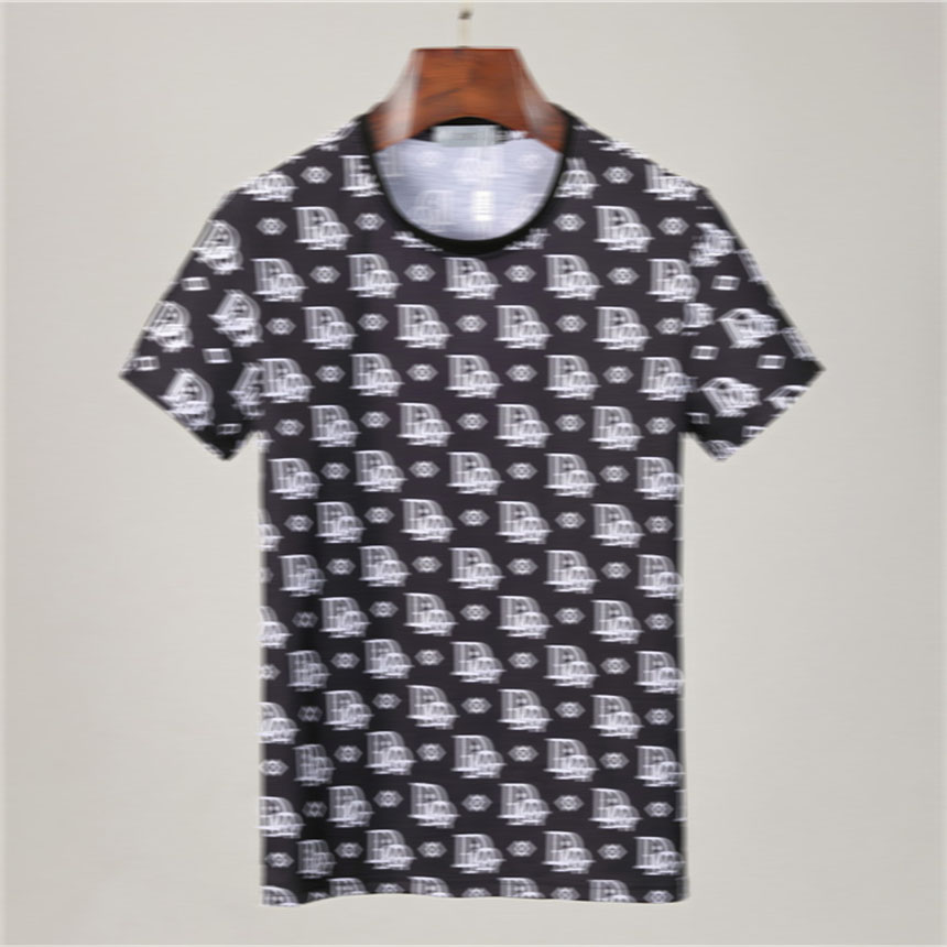 

mens Short sleeve T-Shirts Plus size M-3XL multiple colour Embroidery Brand label Classic business casual Top Tee Cotton breathable, White;black