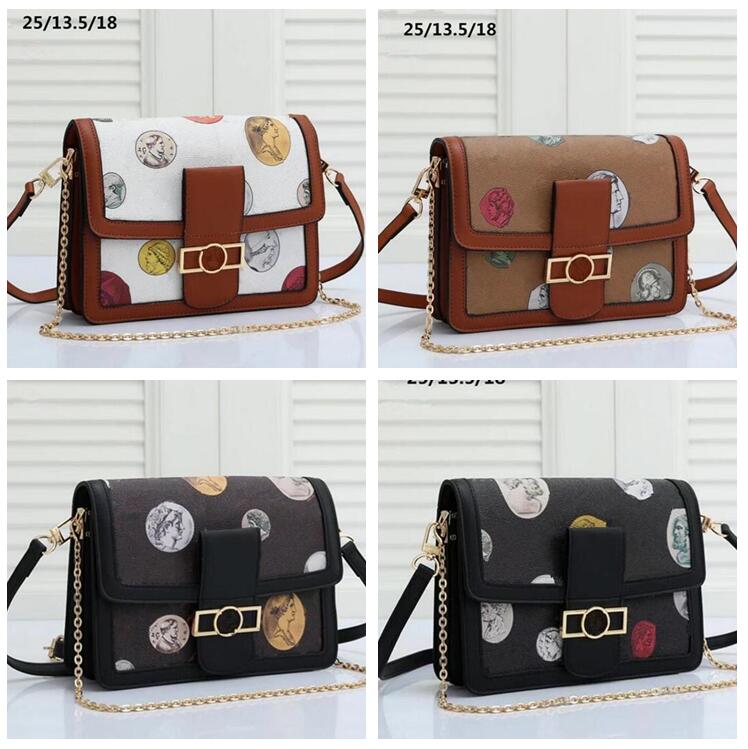 

Wholesale Leather Shoulder Bags High Quality luxurys G designers Fashion womens CrossBody bag Letter H ladies purse Chains Cross Body Clutch