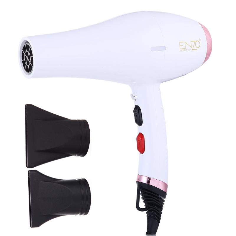 

Professional Hair Dryer Diffuser Powerful Blow Negative Ionic Strong Wind White Barber Salon Tools Electric Brushes