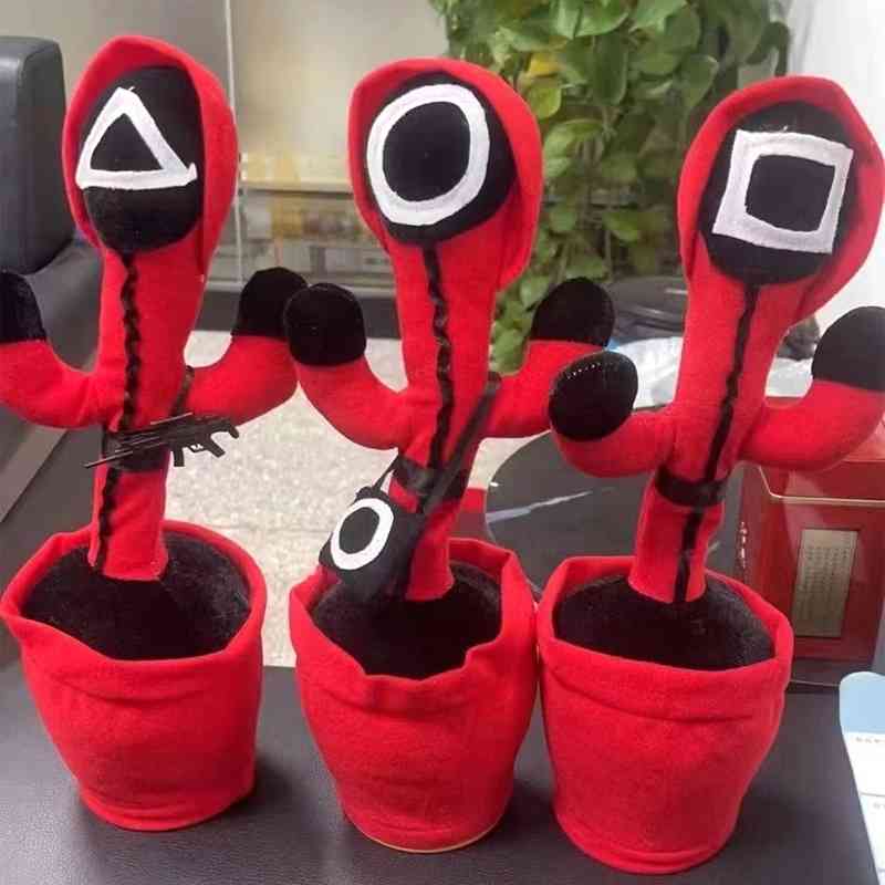 

Squid squid game the same singing and dancing cactus toy