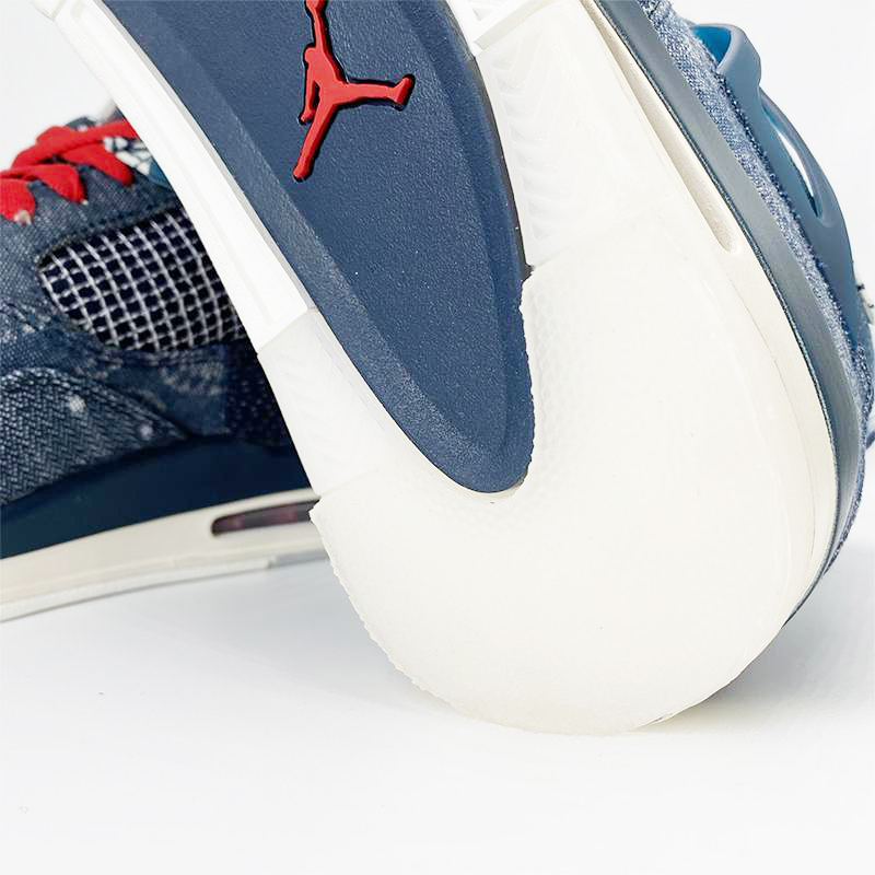 

Protective film of fight89 wear resistant heel shoes, White;pink