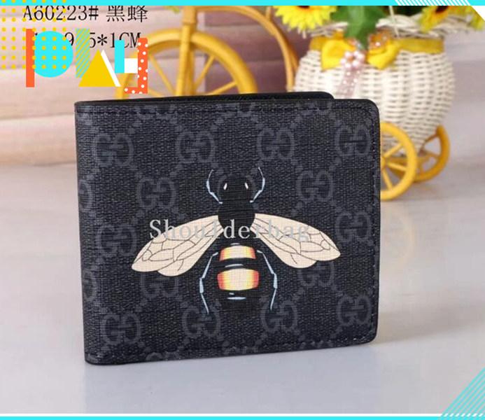 

Gg Wallets Wholesale Flower Symmetrical Wallet Fashion Genuine Leather Wallet Purses Women Purse Mens Wallet Portafoglio, Red;black