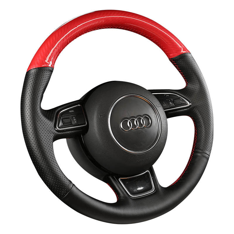 

Hand Sewn Steering Wheel Cover for Audi Q7 A3 A5 A7 TT A8L Q2