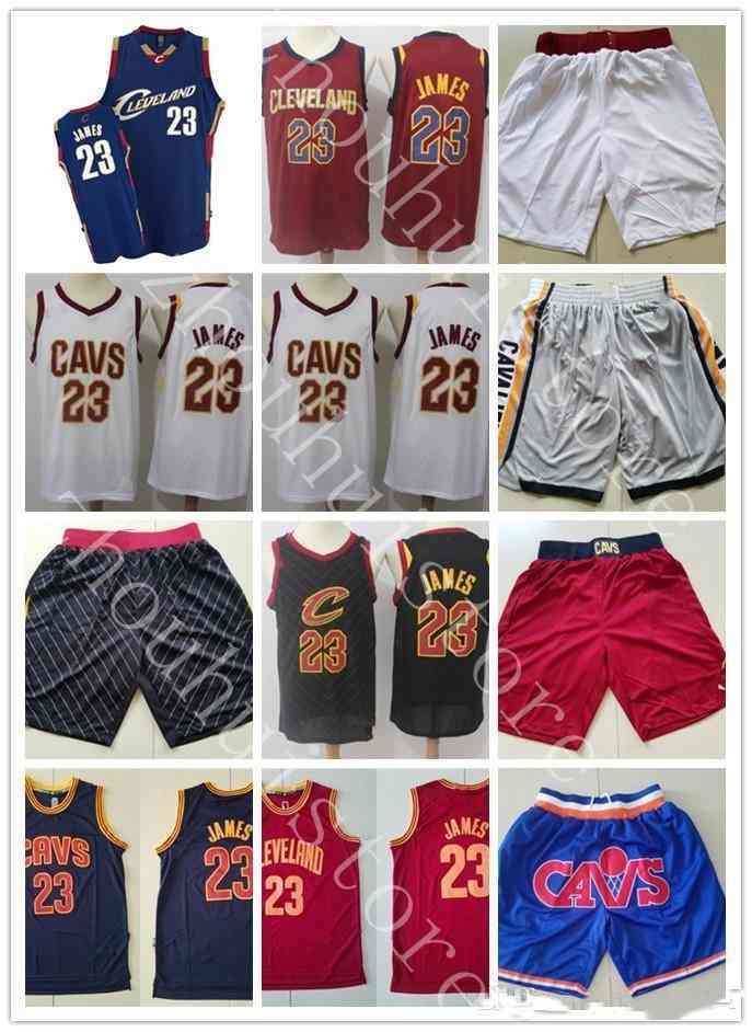 

Mens Throwback jerseys LeBron 23 James Basketball Shorts Basketball Jerseys yellow red white blue grey, Black;red