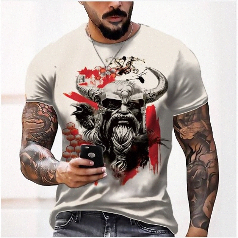 Men's Tee T shirt Shirt 3D Print Graphic Human face Plus Size Crew Neck Casual Daily Short Sleeve Tops Basic Designer Slim Fit Big and Tall