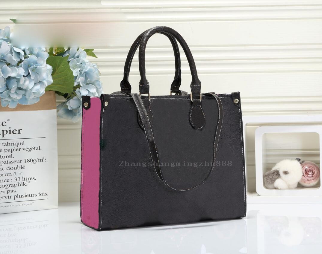 

Women Totes Bag Luxury Designers Handbags canvas book High Quality Handbag womens crossbody Shoulder Bags purse, Black