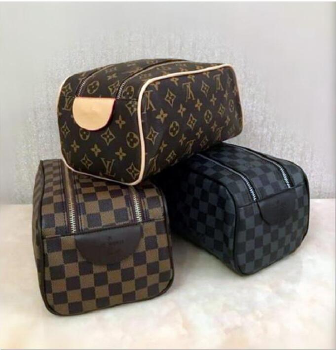 

Classic brand GGLVLouisVitton YSLVUTTON old flower wash bag fashion cosmetic makeup package clutch handbag leather evening bag tote wallet purse, Customize