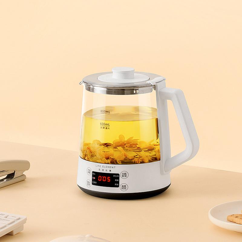 

Multifunctional Electric Kettle Glass Tea Maker Home Kitchen Automatic Keep Warm Health Pot With Temperature Display Kettles