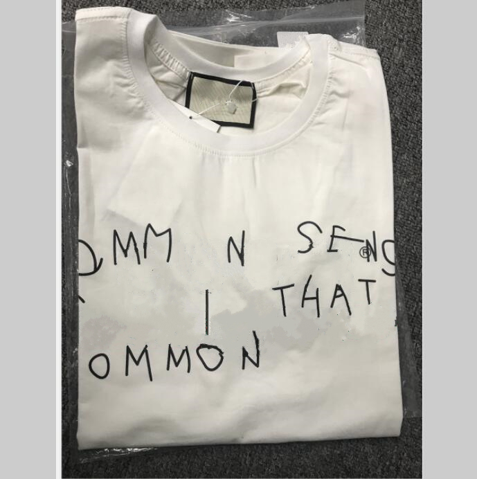 

2021 Letters T-shirt Mens Womens Couples Summer Top Quality Paris Street Tee Men  clothing Casual Short Sleeve jumper