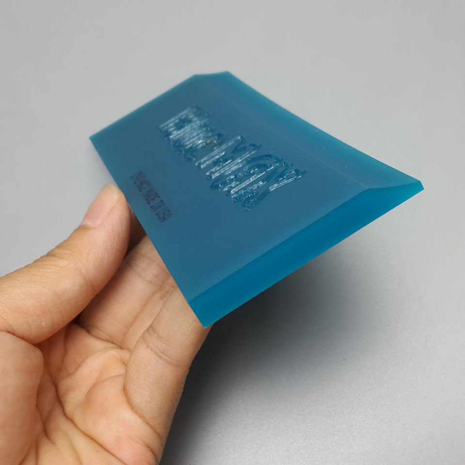 

Bevelled BLUEMAX Squeegee Blade Replacement Glass Water Wiper Rubber Window Tint Tool House Cleaner Vinyl Wrap Tool TM-57B