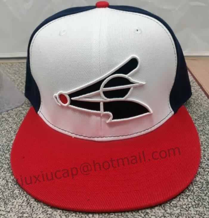 

Men's White Color On Field Baseball fitted Hats Sport Letter at Front Top Quality full closed Caps hip hop fashion Chapeus Wholesale and retail, Blue;gray
