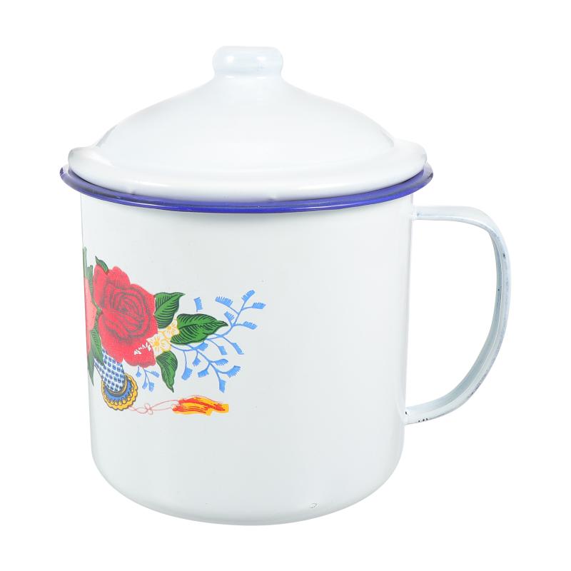 

Mugs 1Pc Decorative Delicate Tea Cup Home Iron Water Funny Chic Drinking Mug
