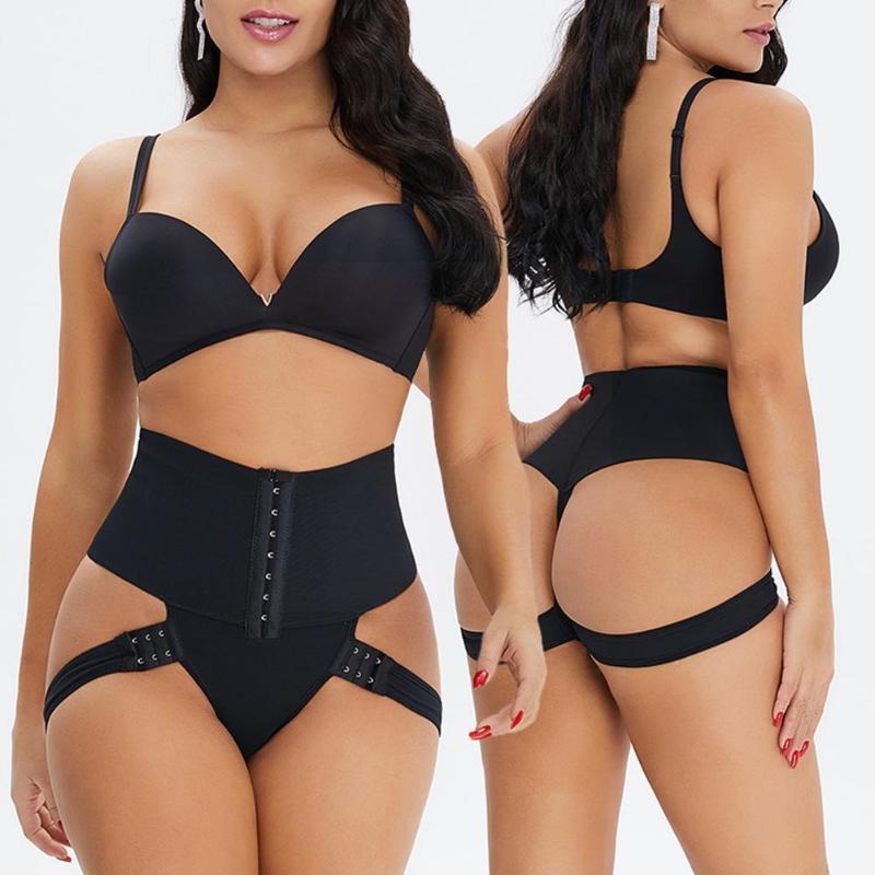 

Women' Shapers Tummy Control Panties Booty Pulling Underwear Body Size Corset Trainer Waist Shaper Shapewear Plus Bodysuit Women N4g2, Black