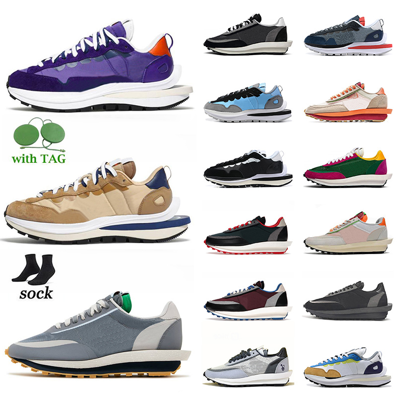 

Top Fashion Waffle Sesame Blue Void Dark Iris Women Running Shoes Clot Kiss Of Death Cool Grey LD Vaporwaffle Nylon Black White Undercover Fashion Outdoor Sneakers, C25 36-40