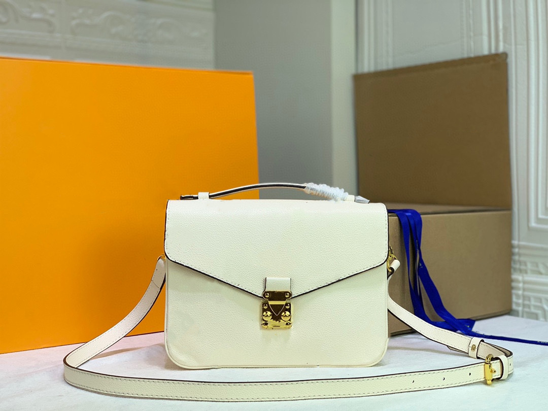 

Women's Embossed Bags Crossbody Shoulder Handbag Black METIS Leather Bobby Quality POCHETTE Message Bag, High quality