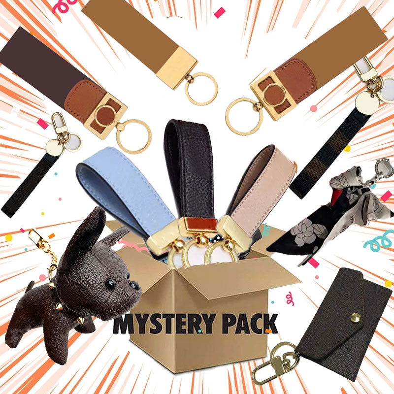 

fashion Christmas Blind box Lucky Box Mystery Box mysterious gift Random Get one Designer Keychain Or scarf key chain