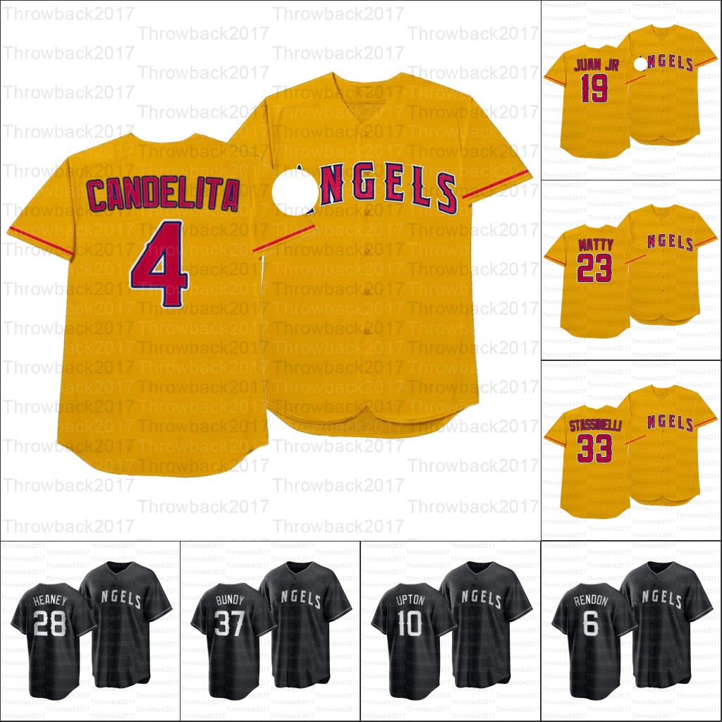 

2021 Players' Weekend All Black Fashion Baseball Jerseys 6 Anthony Rendon 5 Albert Pujols 56 Kole Calhoun 17 Shohei Ohtani 8 Justin Upton 7 Zack, Youth i