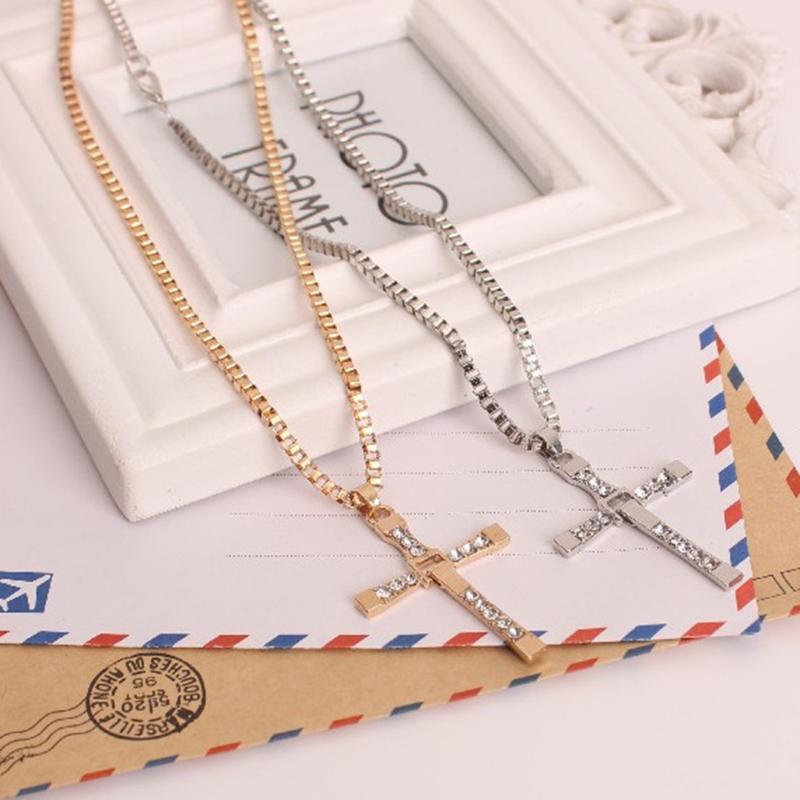 

Pendant Necklaces Cross Dominic Toretto Toledo Same Necklace Jewelry On The Neck Sweater Chain For Man